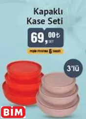 KAPAKLI KASE SETİ